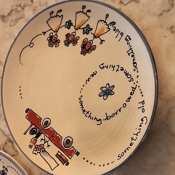 Vintage set of 2 plates - Picture 4 of 7